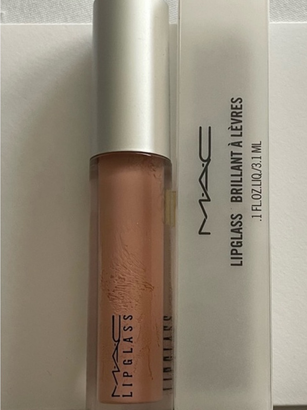 MAC Cosmetics Lipglass Lip Gloss - Nude Beige
